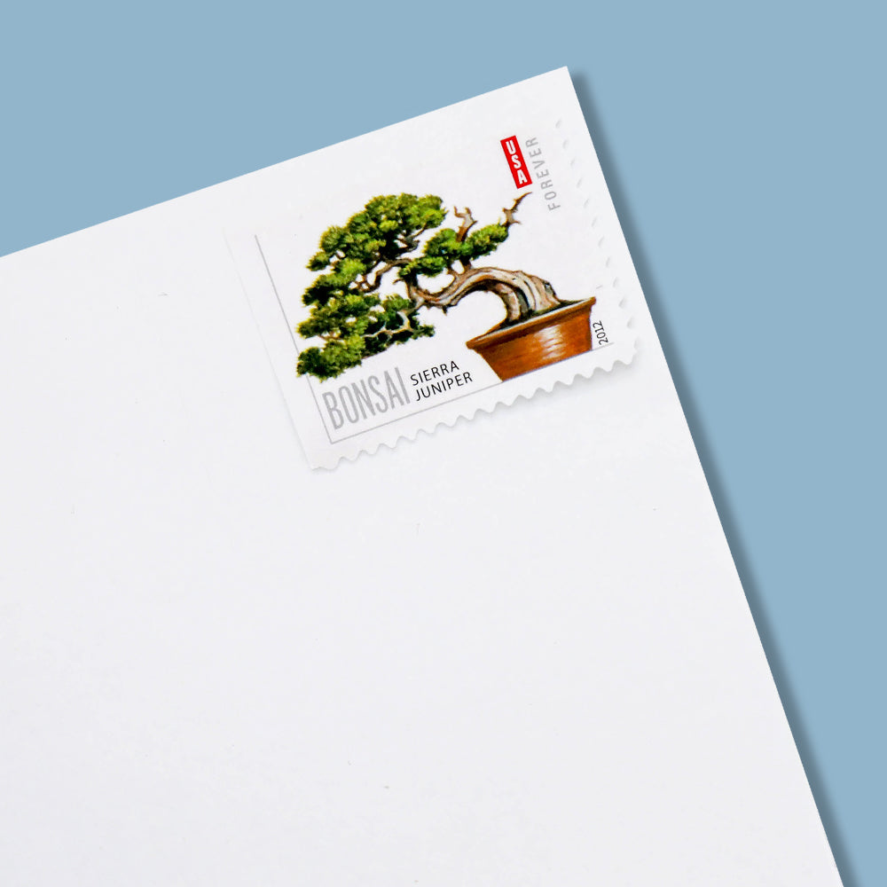 2021 Bonsai Trees Forever First Class Postage Stamps