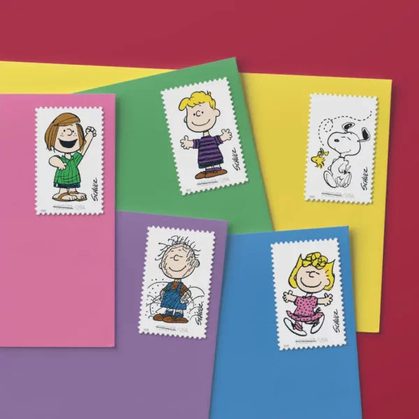 2022 Centennial of Cartoonist Charles M. Schulz's Birth Forever First Class Postage Stamps