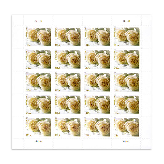 2011 Wedding Roses Commemorative Forever First Class Postage Stamps