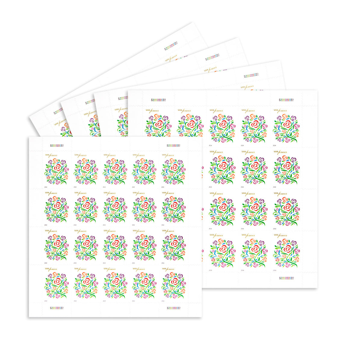 2013 Wedding Series: Where Dreams Blossom Forever First Class Postage Stamps