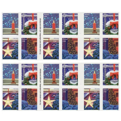 2016 Holiday Windows Forever First Class Postage Stamps
