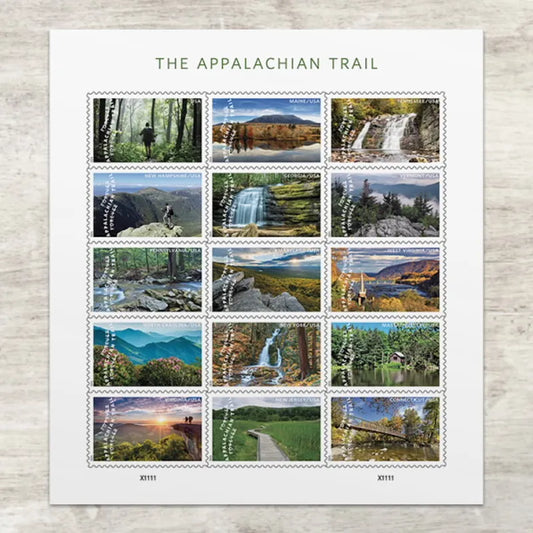 2025 The Appalachian Trail Forever First Class Postage Stamps