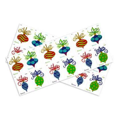 2011  Contemporary Christmas: Holiday Baubles Forever First Class Postage Stamps