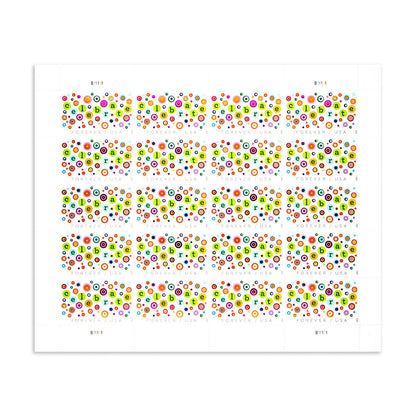 2020 Let’s Celebrate! Forever First Class Postage Stamps