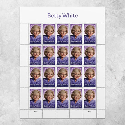 2025 Betty White Forever First Class Postage Stamps