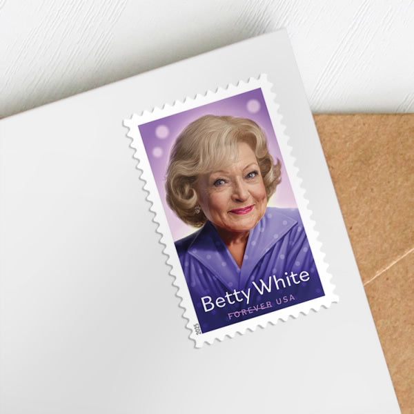 2025 Betty White Forever First Class Postage Stamps