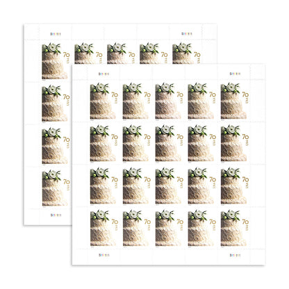 2014 Wedding Series: Wedding Cake Forever First Class Postage Stamps (Value Stamp Not Forever)