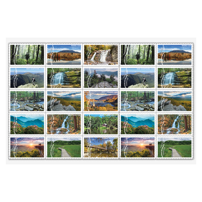 2025 The Appalachian Trail Forever First Class Postage Stamps