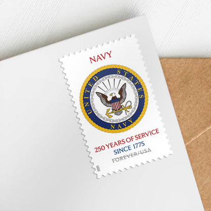 2025 U.S. Navy 250th Stamps Forever First Class Postage Stamps