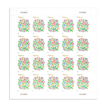 2013 Wedding Series: Where Dreams Blossom Forever First Class Postage Stamps