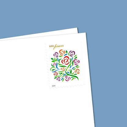 2013 Wedding Series: Where Dreams Blossom Forever First Class Postage Stamps