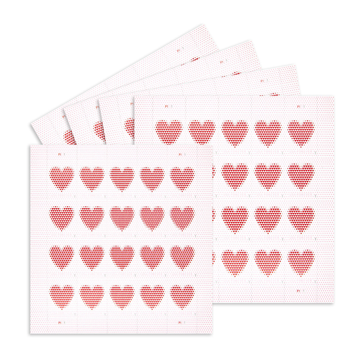 2020 Made of Hearts Forever First Class Postage Stamps