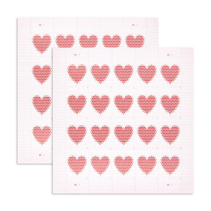 2020 Made of Hearts Forever First Class Postage Stamps