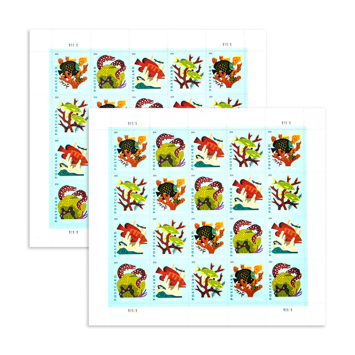 2019 Coral Reefs Forever Postcard Stamps (For Postcard Only)