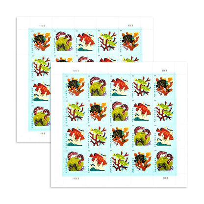 2019 Coral Reefs Forever Postcard Stamps (For Postcard Only)