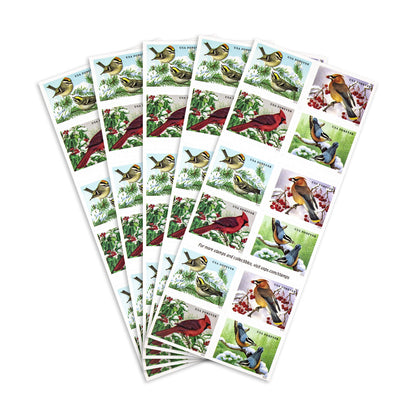 2016 Songbirds in Snow Forever First Class Postage Stamps