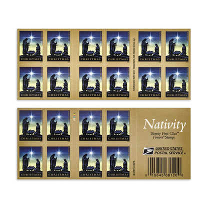 2016 Nativity Forever First Class Postage Stamps