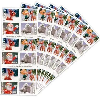 2014 Rudolph the Red-Nosed Reindeer Forever First Class Postage Stamps