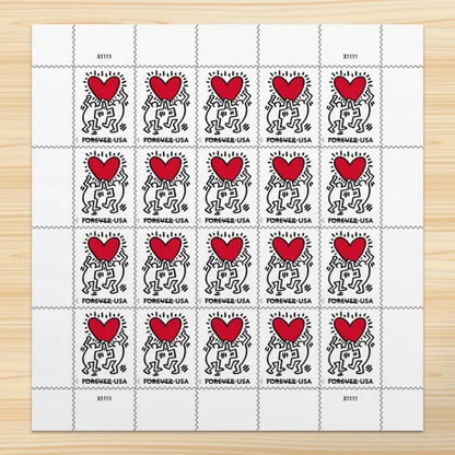2025 Love Notecards Forever First Class Postage Stamps