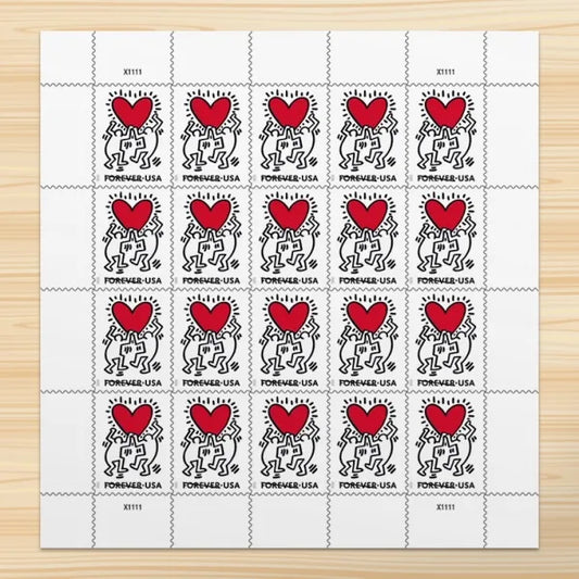 2025 Love Notecards Forever First Class Postage Stamps